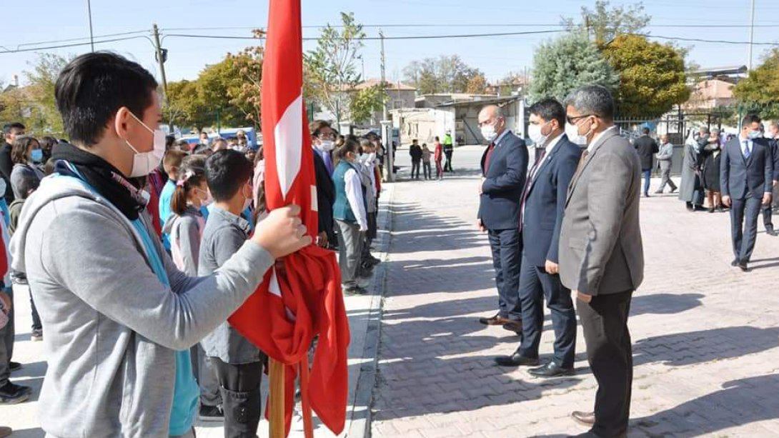 Emirgazi de 29 Ekim Cumhuriyet Bayramı ÇELENK TÖRENİ